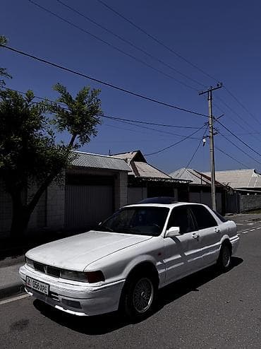 lancer evolution: Mitsubishi Galant: 1989 г., 2 л, Механика, Бензин, Седан — 1