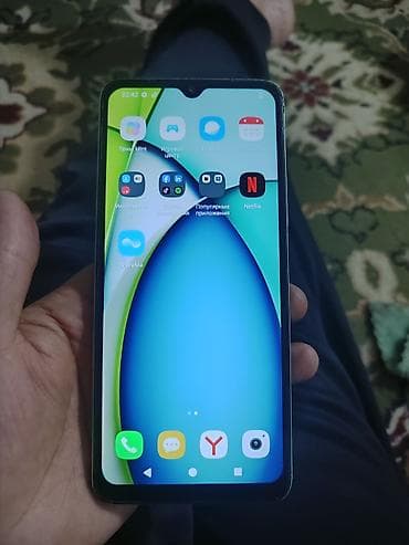 xiao: Redmi, Redmi A3x, Б/у, 64 ГБ, цвет - Зеленый, 2 SIM — 1