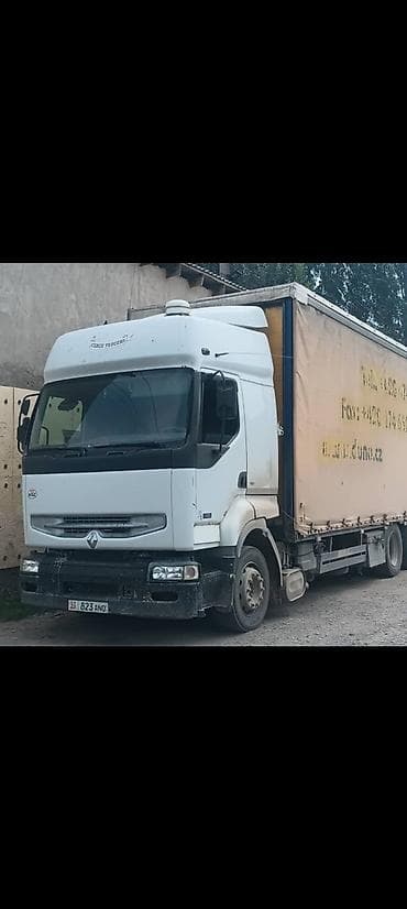 гигант 609 кабина: Тягач, Renault, 2005 г., Тентованный — 1