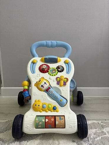 ходунки новые: Развивающая каталка-ходунки для малышей - Устойчивая конструкция на 4 — 3
