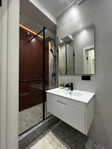 flat osh: 2 комнаты, 60 м², Элитка, 12 этаж, Дизайнерский ремонт — 9