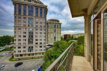 вечерний бишкек объявления сдам квартиру: 4 комнаты, Душевая кабина, Постельное белье, Кондиционер — 13