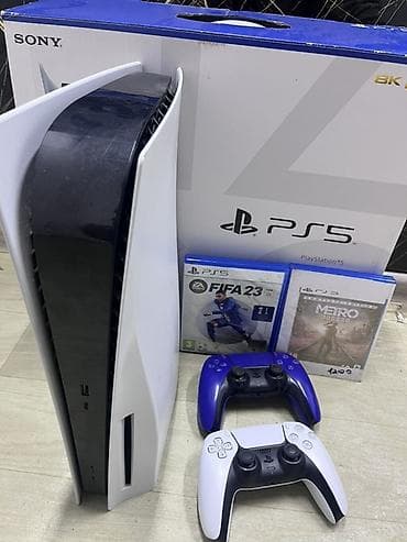 poco s55: PS5 +2джойстика FIFA 23 и Metro — 1