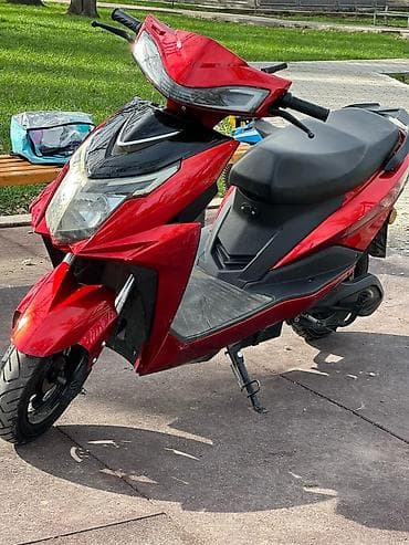 редуктор на газель: Красный электроскутер в хорошем состоянии — 4