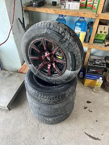 мотолор: Дөңгөлөктөр монтажда 185 / 70 / R 14, Жай, Комплект, Жеңил унаалар, Куйма, тешиктери - 4 — 5