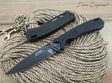 нож бабочка тренировочный в бишкеке: Оригинальный складной нож Майор от Нокс сталь AUS8, рукоять G10 — 10