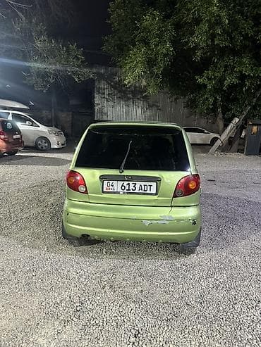 дэу матиз 1: Daewoo Matiz: 2001 г., 0.8 л, Кол менен иштөөчү, Бензин, Хетчбек — 8