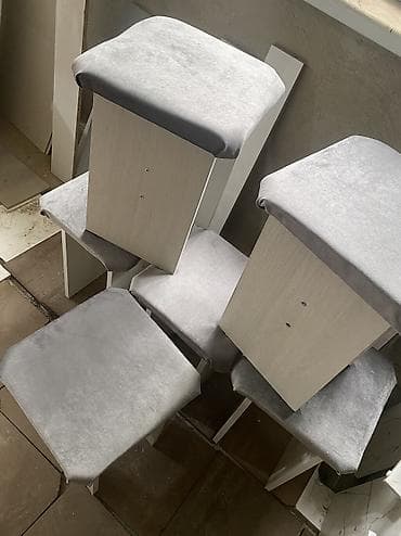 кухняга стол: Табуретка, Жаңы, ЛДСП, Бүктөө эмес — 8