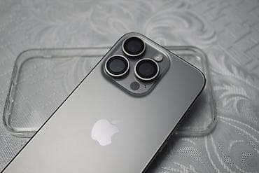 IPhone 15 Pro, титановый корпус (серый/натуральный титан), - Дисплей at lalafo.kg IPhone 15 Pro, титановый корпус (серый/натуральный титан), - Дисплей