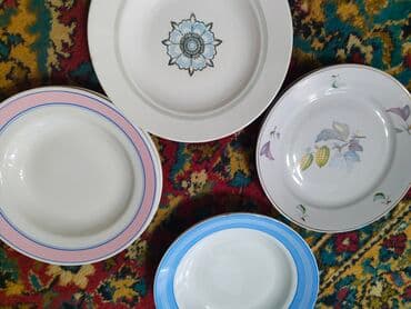 продать посуду ссср: Тарелки СССР. Большие глубокие. Диаметр 35 см — 2