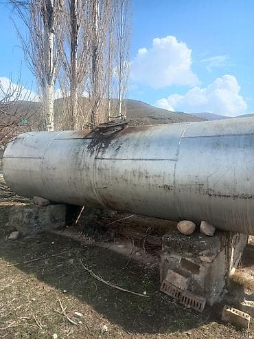 столы с регулируемой высотой: Металлическая цилиндрическая емкость горизонтального типа - Материал — 1