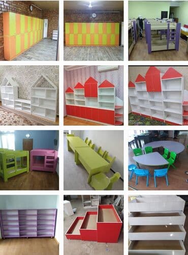 Мебель на заказ, Детская, Стулья, Стол, Шкаф at lalafo.kg Мебель на заказ, Детская, Стулья, Стол, Шкаф