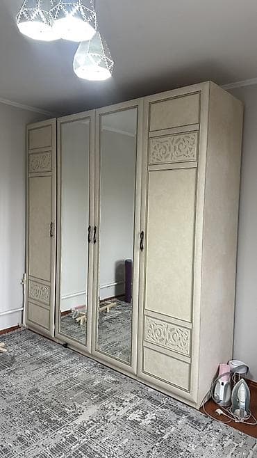 шкаф зеркала: Срочно! Россия! Продаем шкаф Четырёхдверный платяной шкаф с зеркалами — 2