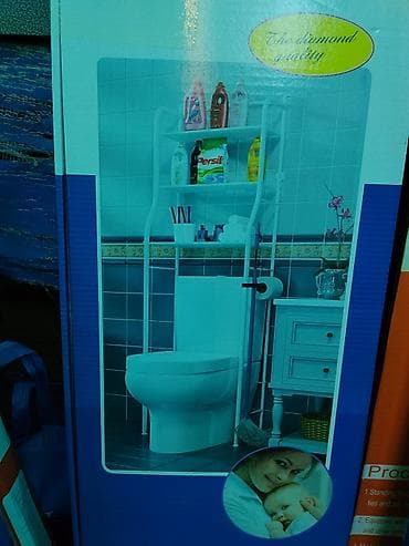 Многофункциональная полка над унитазом Toilet Rack (модель NO.TW-101)