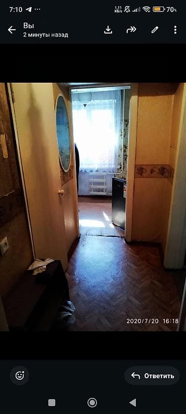 Квартиры: 1 комната, 23 м², Малосемейка, 3 этаж, Старый ремонт — 6