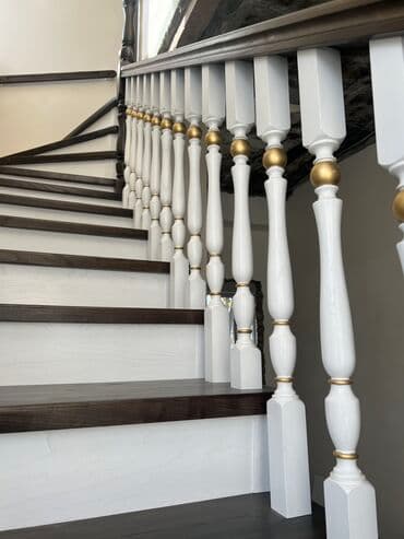 Лестницы и комплектующие на заказ: На заказ лестница 
Баардык турун жасайбыз мыкты сапатта — 5