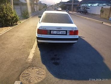 Унаа: Audi 100: 1991 г., 2.3 л, Кол менен иштөөчү, Бензин, Седан — 1