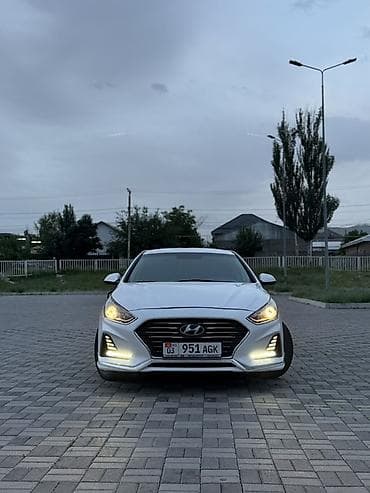 hyunday sonata: Hyundai Sonata: 2018 г., Автомат, Бензин, Седан — 1