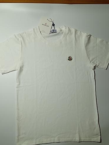 Мужская футболка, XL, Moncler, Новый, цвет - Белый at lalafo.kg Мужская футболка, XL, Moncler, Новый, цвет - Белый