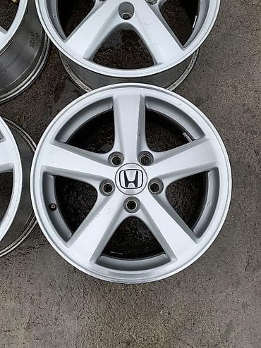 4 108: Литые Диски R 16 Honda, Комплект, отверстий - 5, Б/у — 4