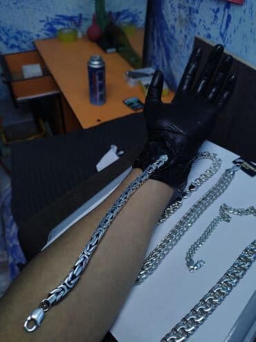 эксклюзивные свадебные пригласительные: На Заказ Изделия из серебра 925, 940, 960 проба Цепи — 7