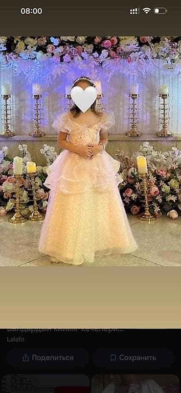 кастюм детский: Детское платье, цвет - Белый — 3