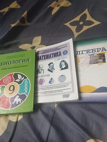 принц 150: Учебники для 9 класса, идеальное состояние по 150 сом 1 книга по — 2