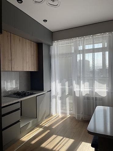 кухонный рабочий стол: Кухонный гарнитур, цвет - Серый — 6