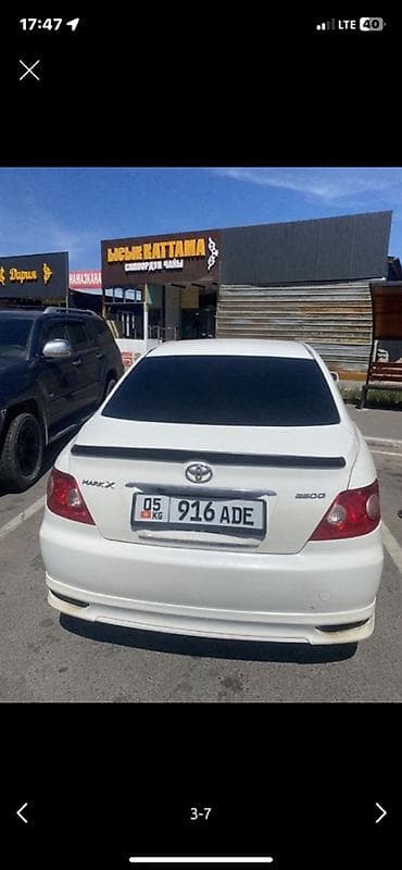 Продажа авто: Toyota Mark X: 2005 г., 2.5 л, Автомат, Бензин, Седан — 2