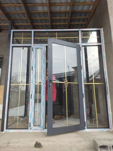 Пластиковое окно на заказ, Тип окна: Витражные, Мансардные, Панорамные, Бесплатная установка, Без рассрочки