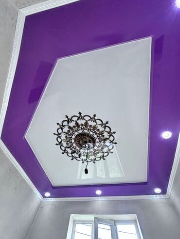 Дизайн, проектирование: Натяжной потолок Глянцевое, Матовое, 3D потолки Гарантия, Бесплатная консультация, Бесплатный замер — 6