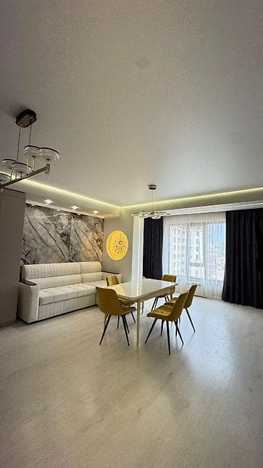 osh flat: 2 комнаты, 56 м², Кок-Жар ж/м Элитка, 10 этаж, Дизайнерский ремонт — 2