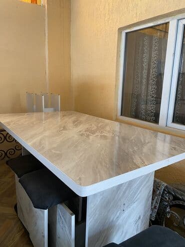 купить стол холодильник: Кухонный стол, Новый, Прямоугольный, Нераскладной — 10