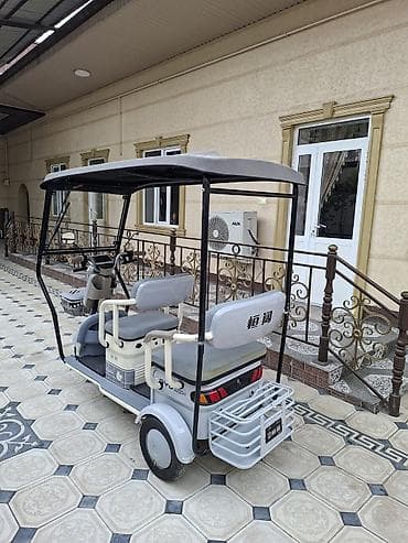 gilera runner: Электрический трёхколёсный рикша-карт для перевозки пассажиров — 3