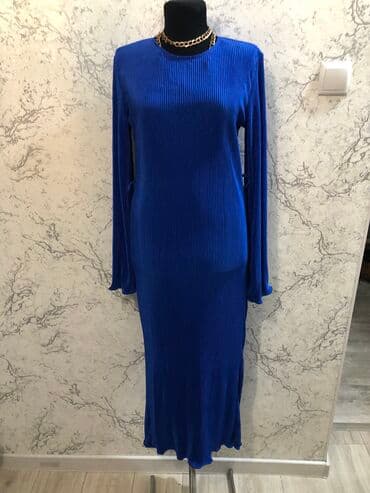 прокат карнавальных костюмов в бишкеке бишкек: Повседневное платье, Лето, Средняя модель, Вискоза, Прямое, S — 4