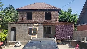 seven development: Продаётся незавершённый двухэтажный дом из кирпича/блока с двускатной — 1