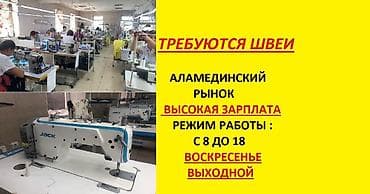 Швея, Постоянная, Универсал, Рубашки и блузы, Оплата: Еженедельно, Опыт работы: 1-2 года опыта