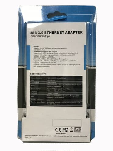 usb wifi адаптер для телевизора samsung: Сетевой адаптер 1 Gb/s USB 3.0 to LAN Ethernet позволяет вашим — 8