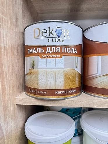 другие: Эмаль для пола от Dekor Luxe, предназначенная для внутренних работ — 1