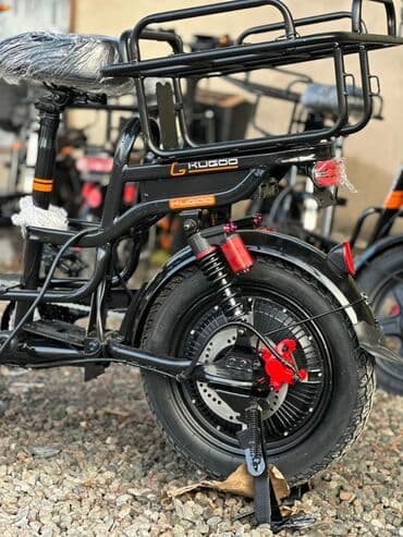 Электровелик 2 аккумулятор Запас хода 140 км Для курьера ✅ От