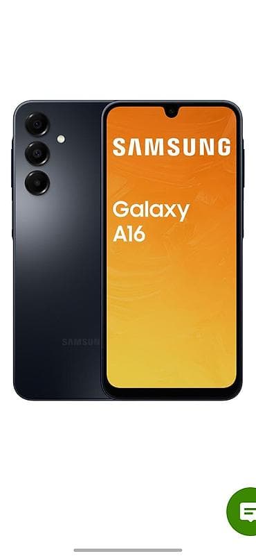 Samsung Galaxy A16, Б/у, 128 ГБ, цвет - Черный, 2 SIM