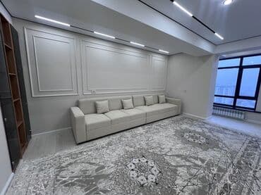 сдаю квартиру 2 к студ центр новый ремонт в квартире имеется все необходимое район панфиловабоконбаева: 2 комнаты, Риэлтор, Без подселения, С мебелью полностью — 3