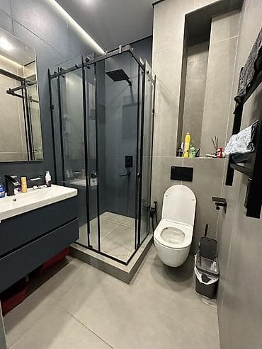 osh flat: 2 комнаты, 55 м², Асанбай мкр Элитка, 6 этаж, Дизайнерский ремонт — 2