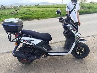 мопет самурай: Тип скутера 50 куб. см, Бензин — 3