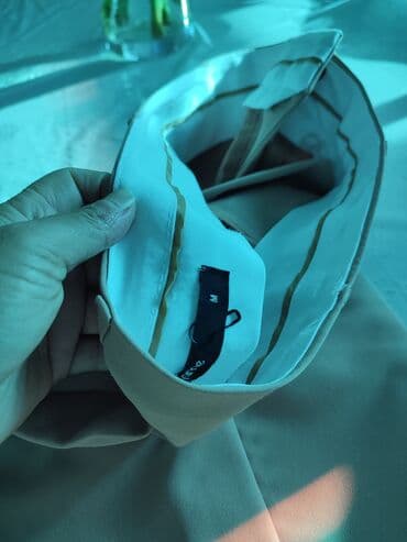 двойка брюки и кофта: Брюки Классические, Осень-весна, Б/у, M — 2