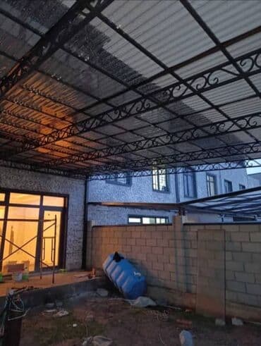 1С разработка: Навес из Российского металла с поликарбонатным и металлическим — 4