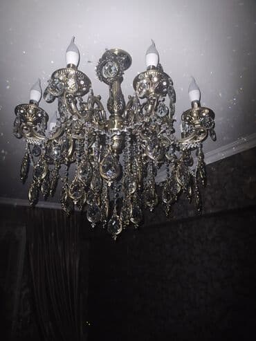 crown инструмент: Продаю люстру 8 рожковую (новая в коробке)цвет бронза по всем вопросам — 1