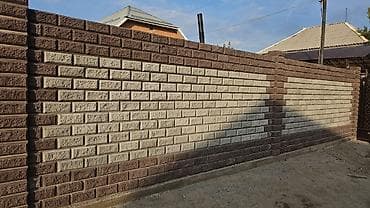 бетона контакт: Пескоблок декоративный для заборов и облицовки - Фактура: рваный — 9