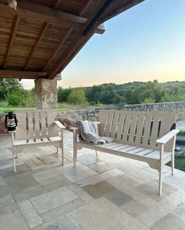 шезлонг качели: Кресла-качалка, Новый, Самовывоз, Платная доставка, цвет - Бежевый — 6