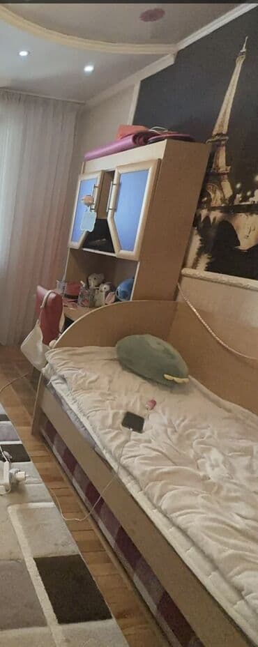 купить двухэтажную кровать бу: Продам б/у кровать — 1